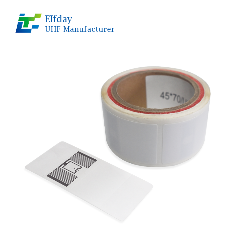 UHF Butterfly Beacon Synthetic paper Sticker KU7 Chip 45*70mm